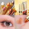 YZS  Long Lasting Glitter Waterproof Double-Ended Eye Shadow Stick for Women
